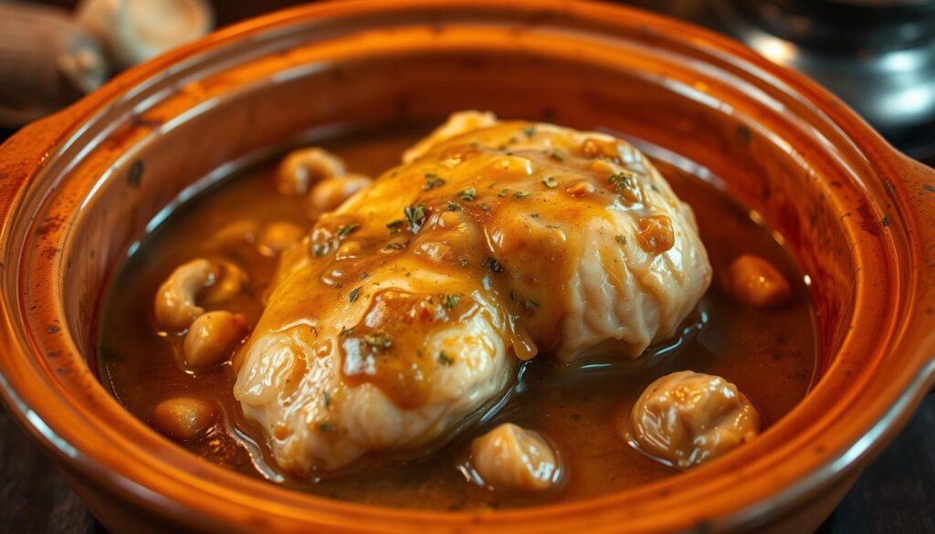 crockpot chicken and gravy