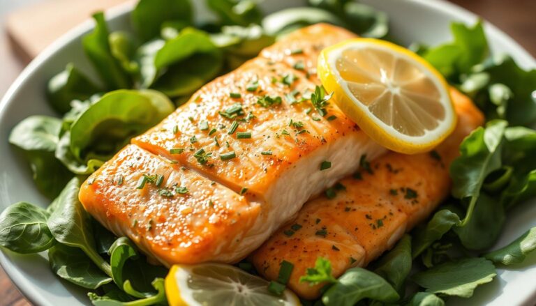 salmon spinach recipe