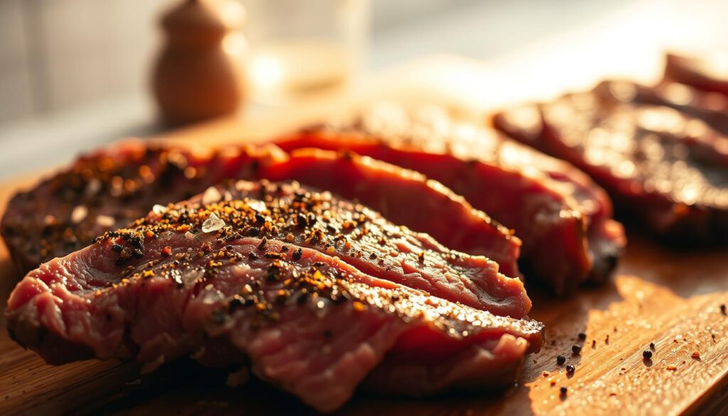 seasoning shaved beef